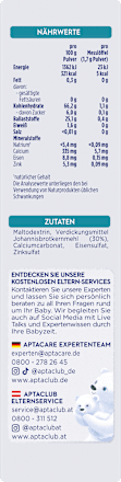 Spezialnahrung Anti-Reflux Andickungsmittel von Geburt an, 135 g