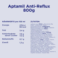 Spezialnahrung Anti-Reflux von Geburt an, 800 g