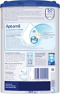 Spezialnahrung Anti-Reflux von Geburt an, 800 g