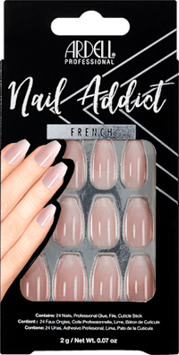 Kunstnagels Nail Addict French Fade, 24 stuks