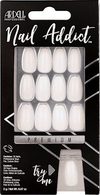 Künstliche Nägel Nail Addict Natural Ballerina, 24 St