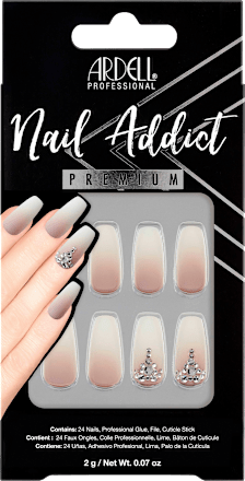 Künstliche Nägel Nail Addict Rich Tan Ombre, 24 St