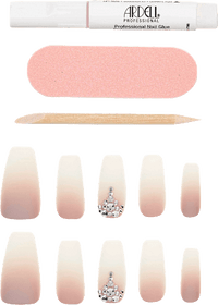 Künstliche Nägel Nail Addict Rich Tan Ombre, 24 St