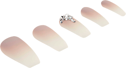 Künstliche Nägel Nail Addict Rich Tan Ombre, 24 St