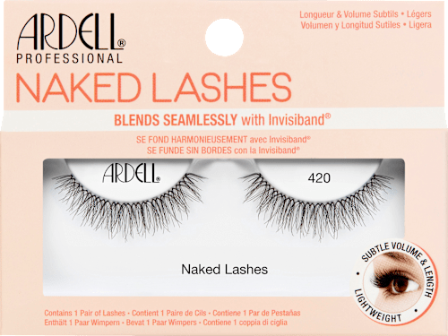 Künstliche Wimpern 420 Naked Lashes (1 Paar), 2 St