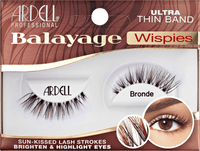 Valse wimpers Balayage Wispies Bronde (1 paar), 2 stuks
