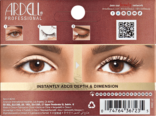 Künstliche Wimpern Balayage Wispies Bronde (1 Paar), 2 St