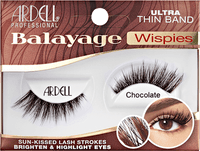 Künstliche Wimpern Balayage Wispies Chocolate (1 Paar), 2 St