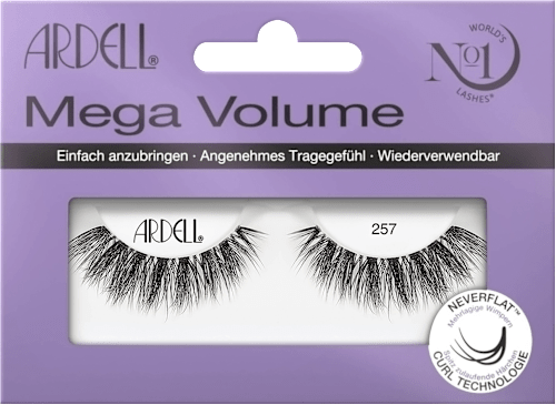 Künstliche Wimpern Mega Volume 257 (1 Paar), 2 St