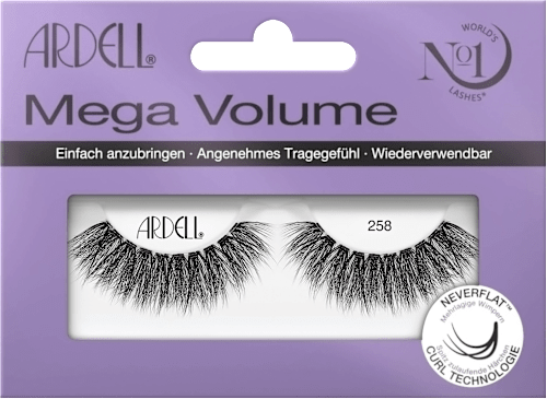 Künstliche Wimpern Mega Volume 258 (1 Paar), 2 St ARDELL