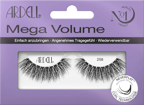 Künstliche Wimpern Mega Volume 258 (1 Paar), 2 St ARDELL