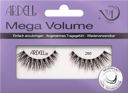 Künstliche Wimpern Mega Volume 260 (1 Paar), 2 St ARDELL