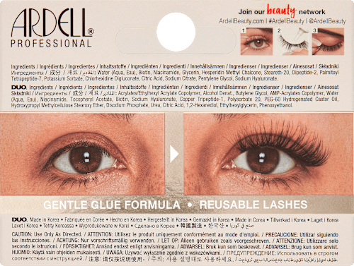 Künstliche Wimpern Nourish 751 (1 Paar), 1 St