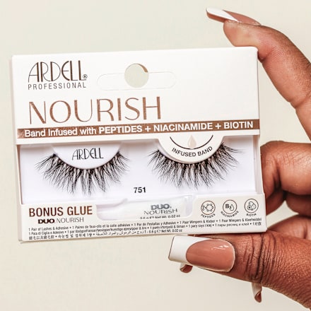 Künstliche Wimpern Nourish 751 (1 Paar), 1 St