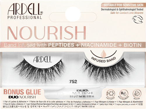 Künstliche Wimpern Nourish 752 (1 Paar), 1 St