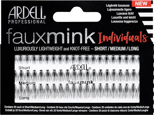 Künstliche Wimpern Set Fauxmink Individuals Combo (20 St), 60 St ARDELL