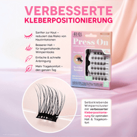 Kunstmatige Wimpers Set Naked Press On Soft Volume, 1 st.