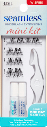 Künstliche Wimpern Set Seamless Mini Kit Wispies, 1 St