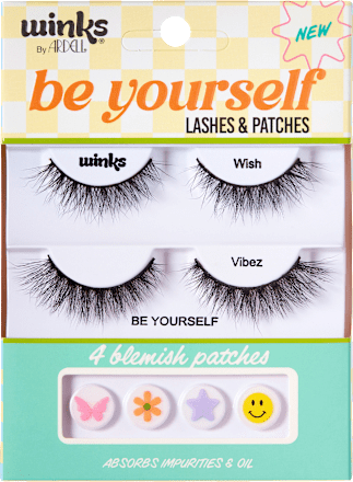 Künstliche Wimpern Set Winks mit Pickelpatches, 1 St ARDELL