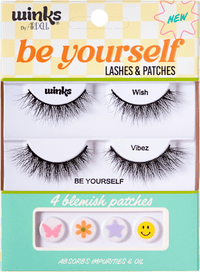 Künstliche Wimpern Set Winks mit Pickelpatches, 1 St ARDELL