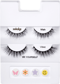 Künstliche Wimpern Set Winks mit Pickelpatches, 1 St ARDELL
