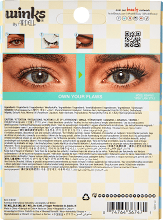 Künstliche Wimpern Set Winks mit Pickelpatches, 1 St ARDELL