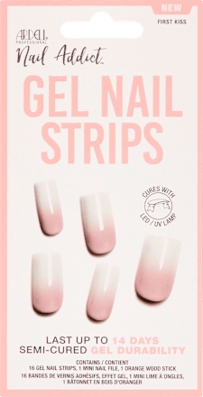 UV Gel Nagelfolien, Gel Nail Strips First Kiss, 16 St