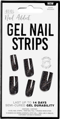 UV Gel Nagelfolien, Gel Nail Strips Heartbreaker, 16 St ARDELL