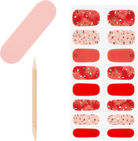 UV Gel Nagelfolien, Gel Nail Strips Heartfelt, 16 St ARDELL