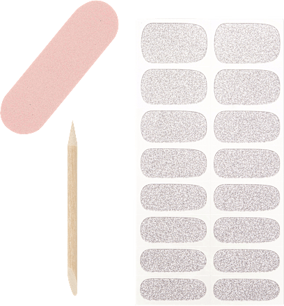 UV Gel Nagelfolien, Gel Nail Strips Like a Diamond, 16 St