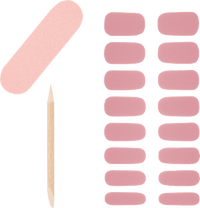 UV Gel Nagelfolien, Gel Nail Strips Peony Dreams, 16 St