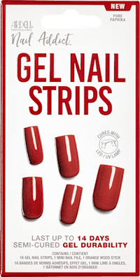 UV Gel Nagelfolien, Gel Nail Strips Pure Paprika, 16 St ARDELL