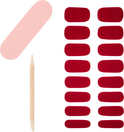 UV Gel Nagelfolien, Gel Nail Strips Pure Paprika, 16 St ARDELL