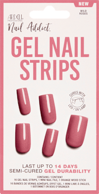 UV Gel Nagelfolien, Gel Nail Strips Wild Roses, 16 St ARDELL