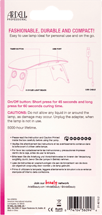 UV LED Lampe 6W Nail Addict, 1 St