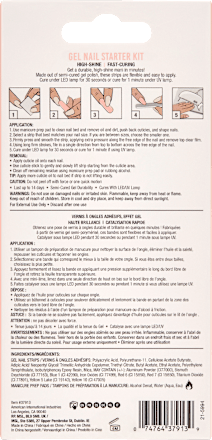 UV Maniküre Starterset, Gel Nail Starter Kit First Kiss, 1 St
