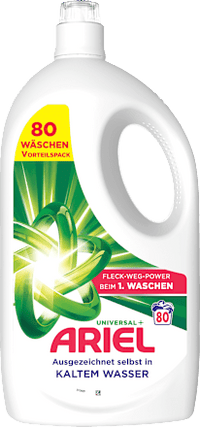 Ariel Vollwaschmittel Flüssig, 80 Wl ARIEL