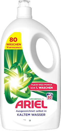 Ariel Vollwaschmittel Flüssig, 80 Wl ARIEL