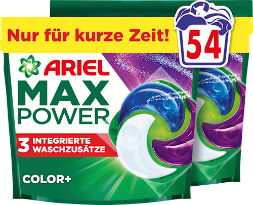 Colorwaschmittel Pods Max Power, 54 Wl