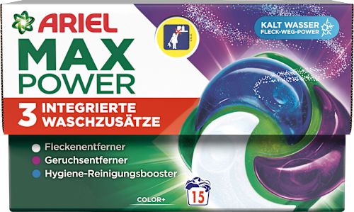 Colorwaschmittel Pods Max Power, 15 Wl