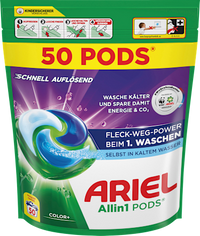 Colorwaschmittel Pods, 50 Wl