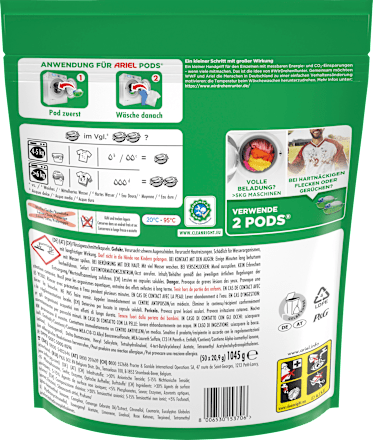 Colorwaschmittel Pods, 50 Wl