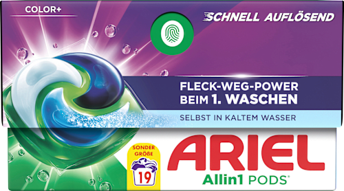 Colorwaschmittel Pods, 19 Wl