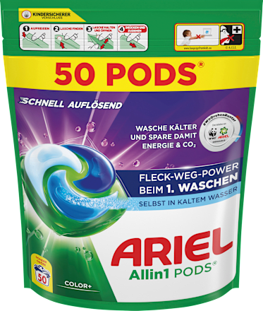 Colorwaschmittel Pods, 100 Wl