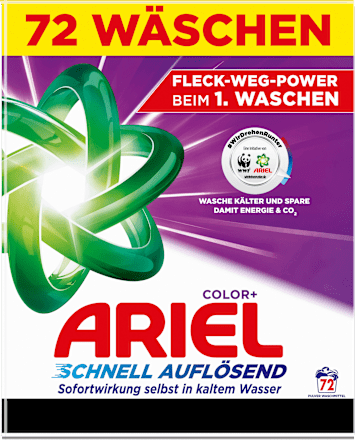 Colorwaschmittel Pulver, 72 Wl