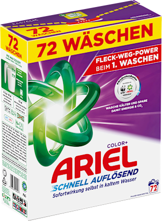 Colorwaschmittel Pulver, 72 Wl