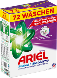 Colorwaschmittel Pulver, 72 Wl