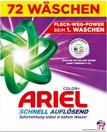 Colorwaschmittel Pulver, 72 Wl