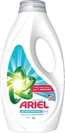 Vollwaschmitt.flüssig Febreze, 20 Wl ARIEL