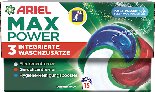Vollwaschmittel Pods Max Power, 15 St